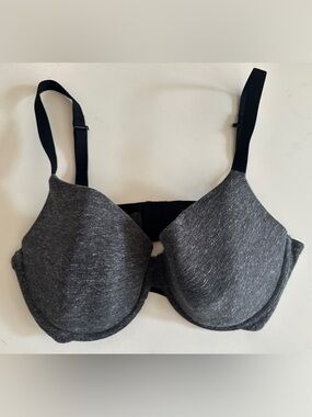 Auden Gray Underwire Lightly Line Bra